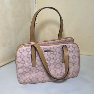 Nine West Pink and Beige Handbag